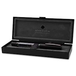 Monteverde MP1 Fountain Pen - Black Noir, Extra Fine Nib, in packaging