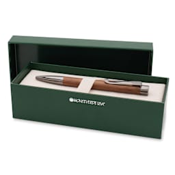 Monteverde Ritma Ballpoint Pen - Walnut, in packaging