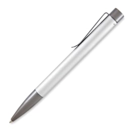 Monteverde Ritma Ballpoint Pen - Silver, side view