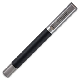 Monteverde Ritma Fountain Pen - Black, Broad Nib, capped