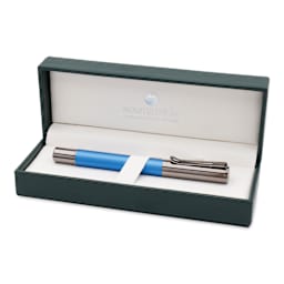 Monteverde Ritma Fountain Pen - Blue, Broad Nib, in packaging