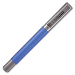 Monteverde Ritma Fountain Pen - Blue, Broad Nib, capped