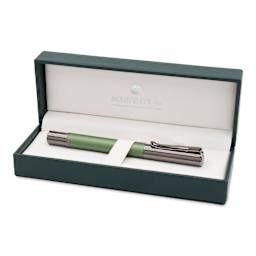 Monteverde Ritma Fountain Pen - Green, Broad Nib, in packaging