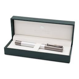 Monteverde Ritma Fountain Pen - Silver, Extra Fine Nib, in packaging