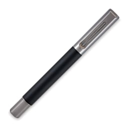 Monteverde Ritma Rollerball Pen - Black, cap on