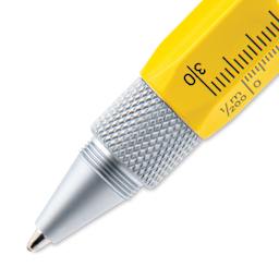 Monteverde Tool Ballpoint Pen - Yellow, close up