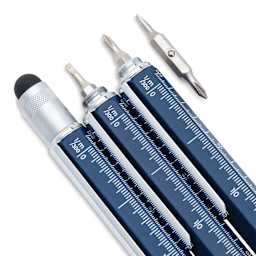 Monteverde Tool Ballpoint Pen - Navy Blue, stylus and screwdrivers
