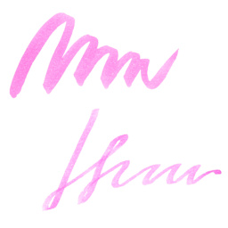 Monteverde Core Fountain Pen Ink - Rose Pink swatch