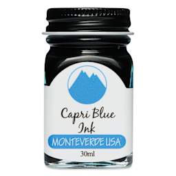 Monteverde Core Fountain Pen Ink - Capri Blue, 30 ml