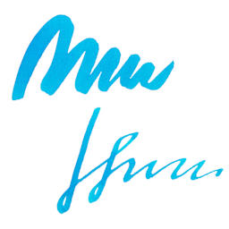 Monteverde Core Fountain Pen Ink - Caribbean Blue swatch