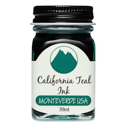 Monteverde Core Fountain Pen Ink - California Teal, 30 ml