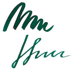 Monteverde Core Fountain Pen Ink - California Teal swatch