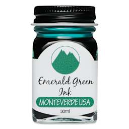 Monteverde Core Fountain Pen Ink - Emerald Green, 30 ml