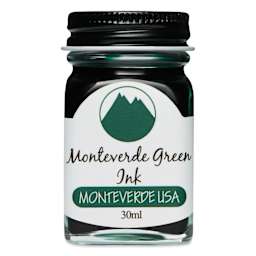 Monteverde Core Fountain Pen Ink - Monteverde Green, 30 ml bottle