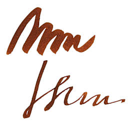 Monteverde Core Fountain Pen Ink - Scotch Brown swatch