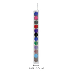 Monteverde Core Universal Ink Cartridge - Color Mix, Pkg of 12, side view