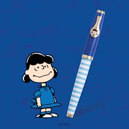 Esterbrook Peanuts 75th Anniversary Fountain Pen - Lucy pen with cartoon