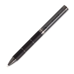 Tom Hessin Revolution Collection Ballpoint Pen - Charcoal Ebony
