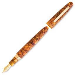 Esterbrook Estie Fountain Pen - Honeycomb, Broad Nib, uncapped (image may show a different size nib)