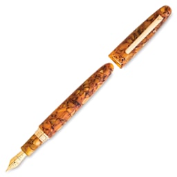 Esterbrook Estie Fountain Pen - Honeycomb, Fine Nib, uncapped (image may show a different size nib)