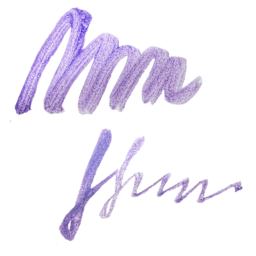 Yasutomo Liquid Metallic Sumi Ink - Violet swatch
