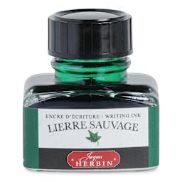 Herbin La Perle des Encres The Jewel of Inks Fountain Pen Ink - Lierre Sauvage (Wild Ivy), 30 ml