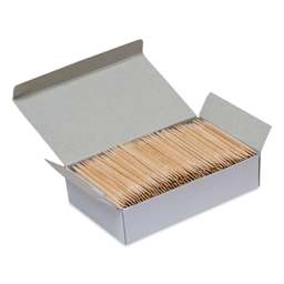 Creativity Street Natural Toothpicks - Round, Pkg of 800, 2-1/2" - in packaging