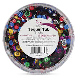 Cousin DIY Sequin Tub - 195 g - top of tub