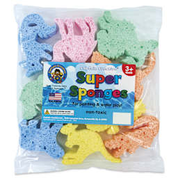Captain Creative Super Sponges - Animals - front of packaging