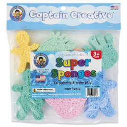Captain Creative Super Sponges - All About Me - front of packaging