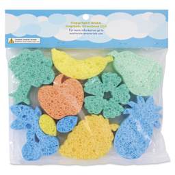 Captain Creative Super Sponges - Fruit - back of packaging