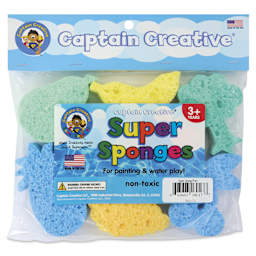 Captain Creative Super Sponges - Fruit - front of packaging