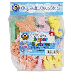 Captain Creative Super Sponges - Oodles of Super Sponges, Pkg of 30  - front of packaging