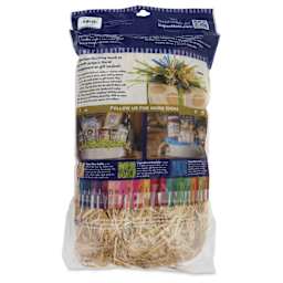 SuperMoss Raffia - Natural, 8 oz - back of packaging