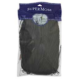 SuperMoss Raffia - Black, 8 oz - front of packaging