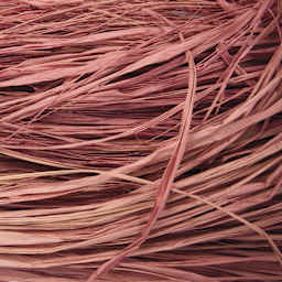 SuperMoss Raffia - Dusty Rose - close-up
