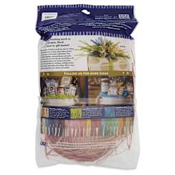 SuperMoss Raffia - Dusty Rose, 8 oz - back of packaging