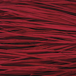 SuperMoss Raffia - Christmas Red - close-up