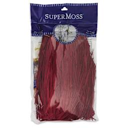 SuperMoss Raffia - Christmas Red, 8 oz - front of packaging