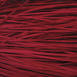SuperMoss Raffia - Christmas Red - close-up