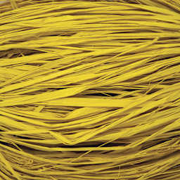 SuperMoss Raffia - Yellow - close-up