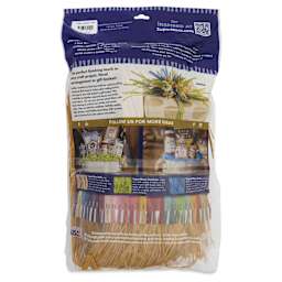 SuperMoss Raffia - Golden, 8 oz - back of packaging