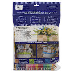 SuperMoss Raffia - Golden, 4 oz - back of packaging