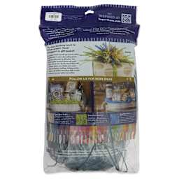 SuperMoss Raffia - Williamsburg Blue, 8 oz - back of packaging