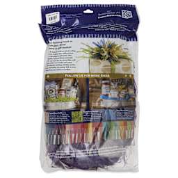 SuperMoss Raffia - Violet, 8 oz - back of packaging