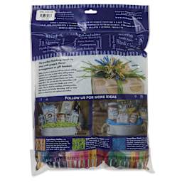 SuperMoss Raffia - Violet, 4 oz - back of packaging