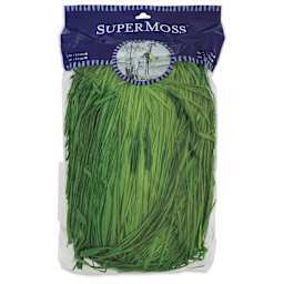SuperMoss Raffia - Grass Green, 8 oz - front of packaging