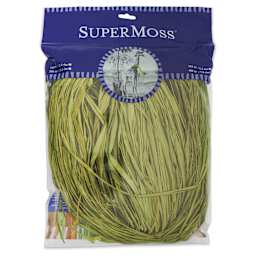 SuperMoss Raffia - Basil, 4 oz - front of packaging