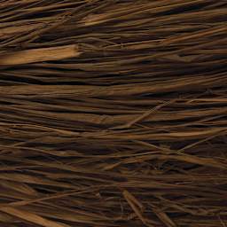 SuperMoss Raffia - Brown - close-up