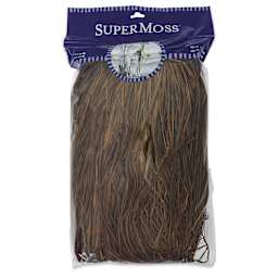 SuperMoss Raffia - Brown, 8 oz - front of packaging
